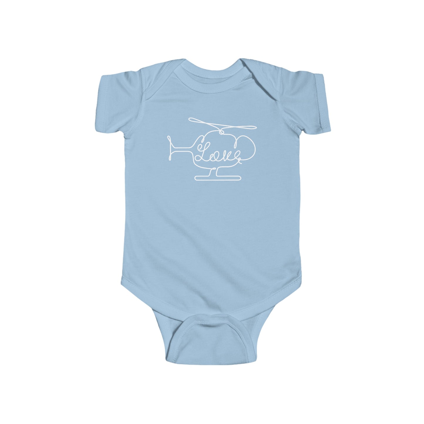 Love Copter Infant Fine Jersey Bodysuit