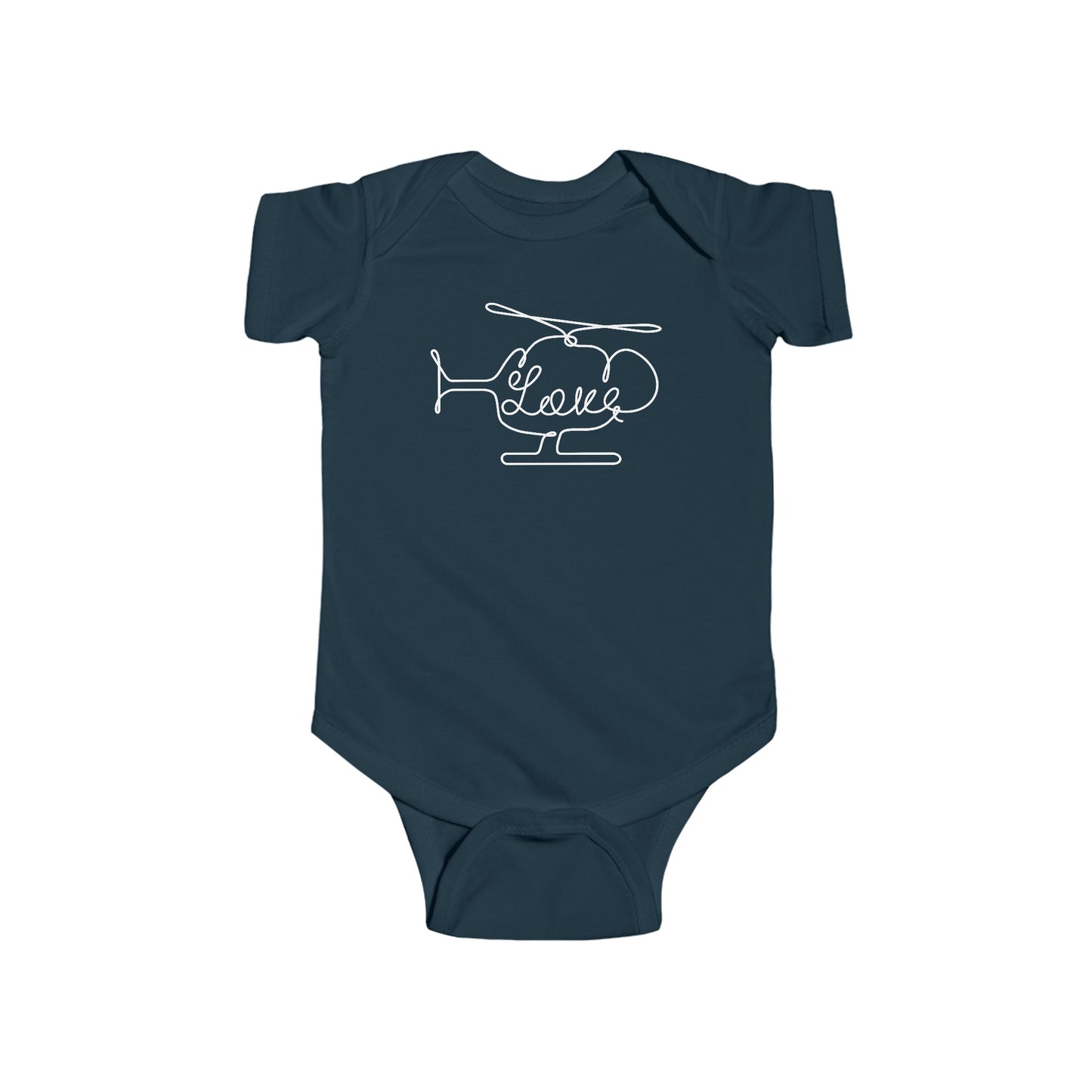 Love Copter Infant Fine Jersey Bodysuit