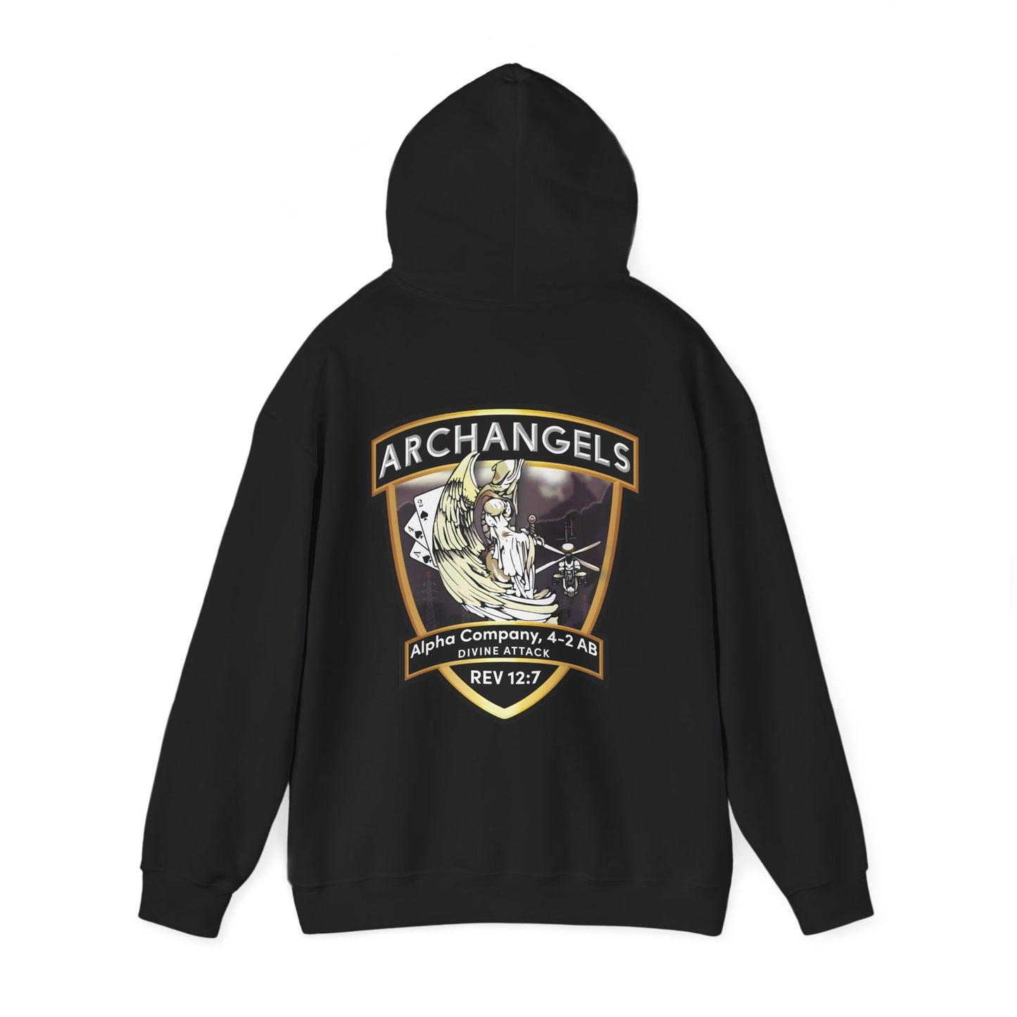 4-2 Archangels Heavy Blend Hooded Sweatshirt
