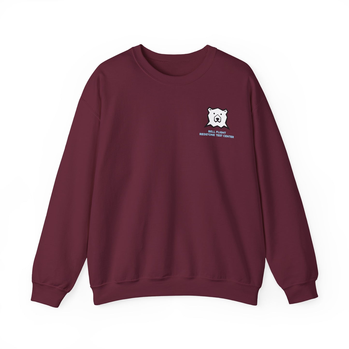 Bell 525 Icing Trials Crewneck Sweatshirt 50/50 Cotton-Poly