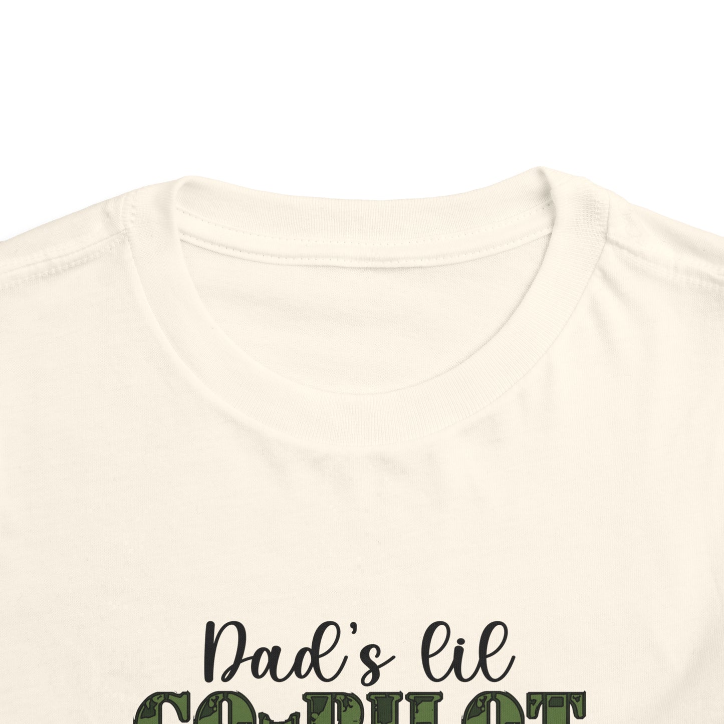 Dad’s Blackhawk Co-PilotToddler Short Sleeve Tee