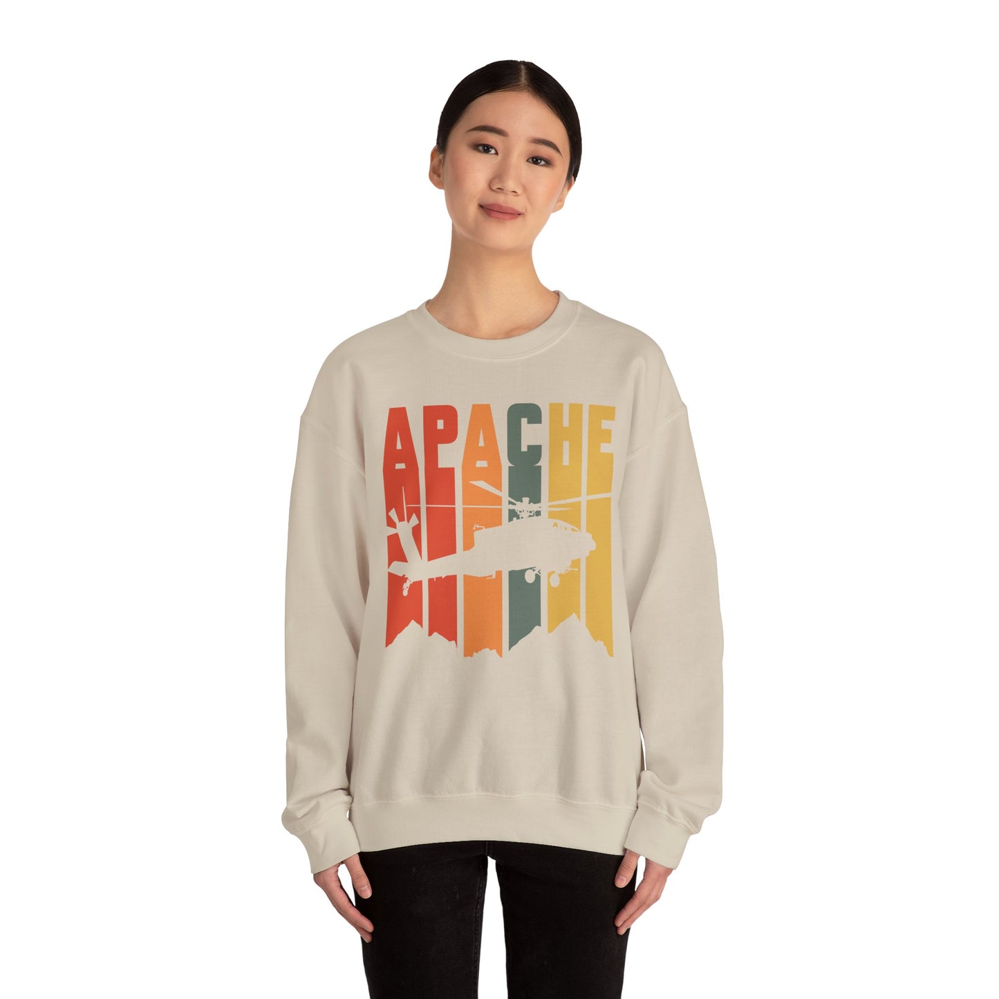 Apache Mountain Unisex Heavy Blend Crewneck Sweatshirt