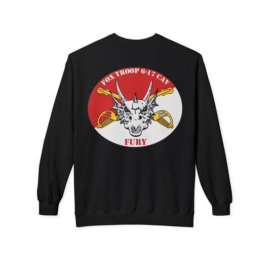 6-17 AIR CAV Fox Troop Cavalry Crew Neck Sweatshirt