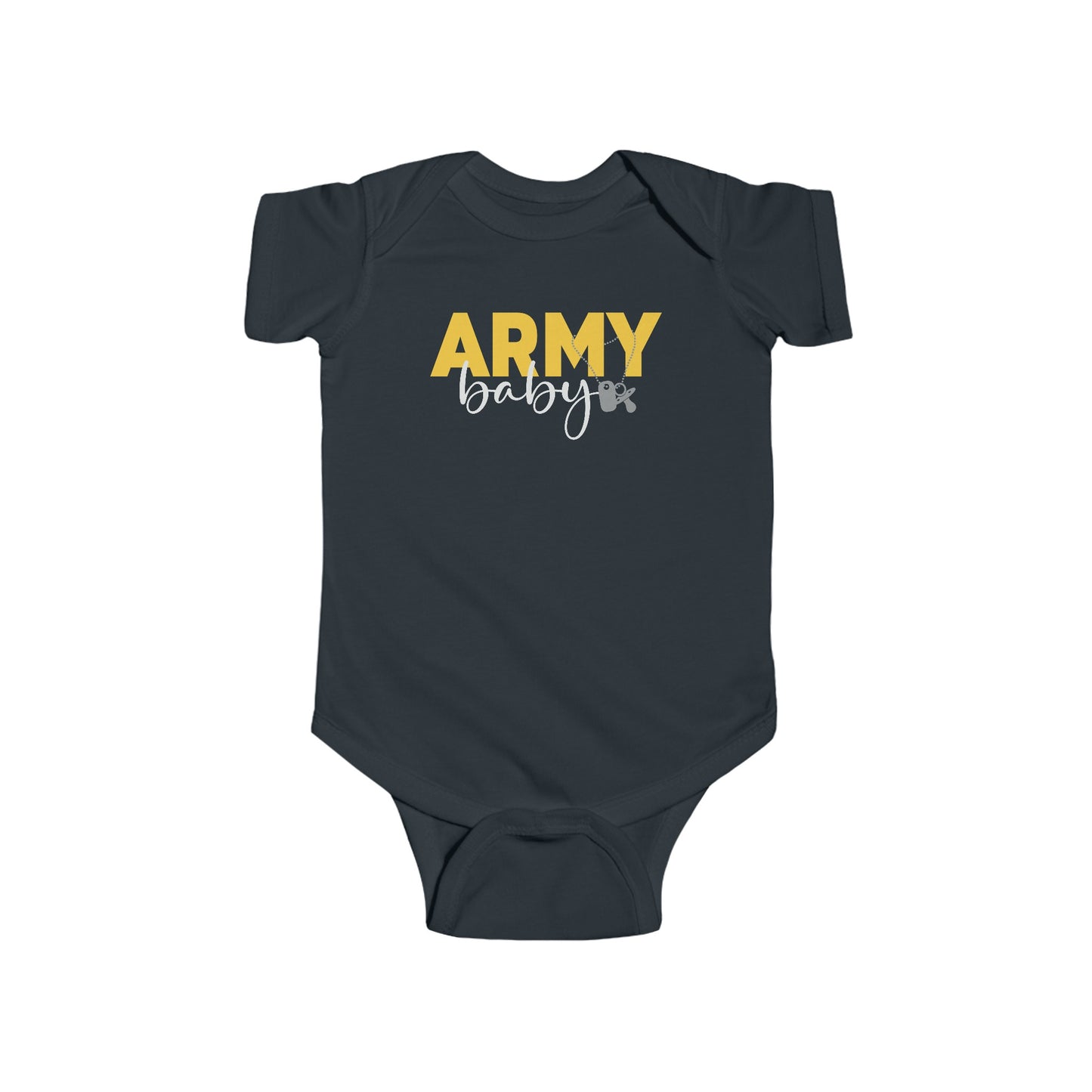 ARMY Baby Infant Fine Jersey Bodysuit