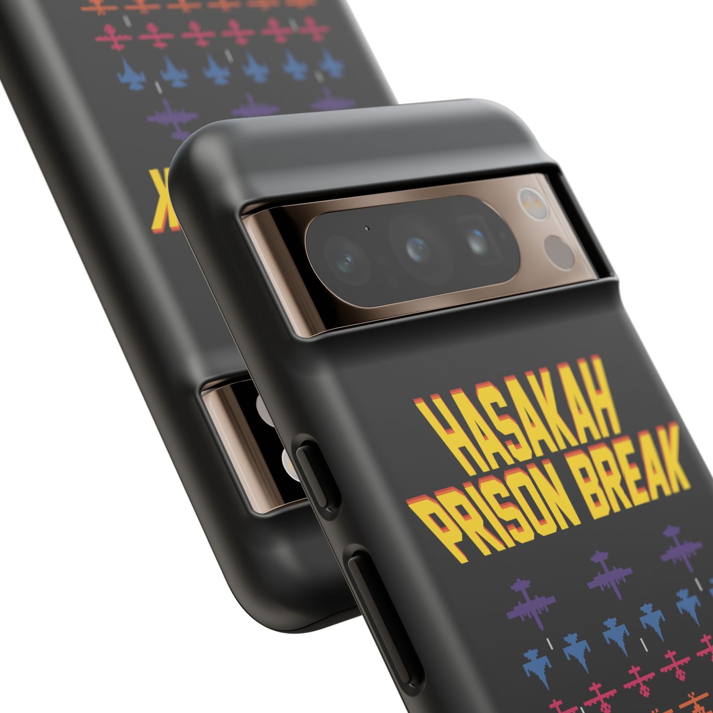 Phone Case — "Hasakah Prison Break" Retro Arcade Game Over Design