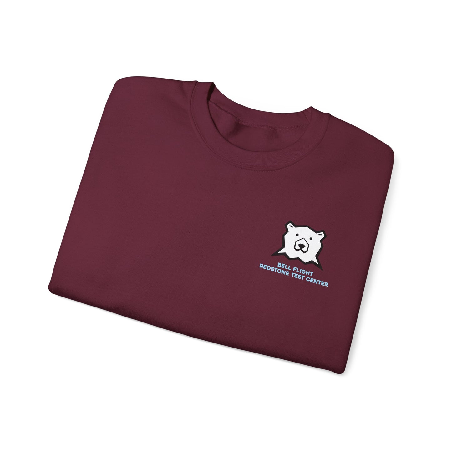 Bell 525 Icing Trials Crewneck Sweatshirt 50/50 Cotton-Poly