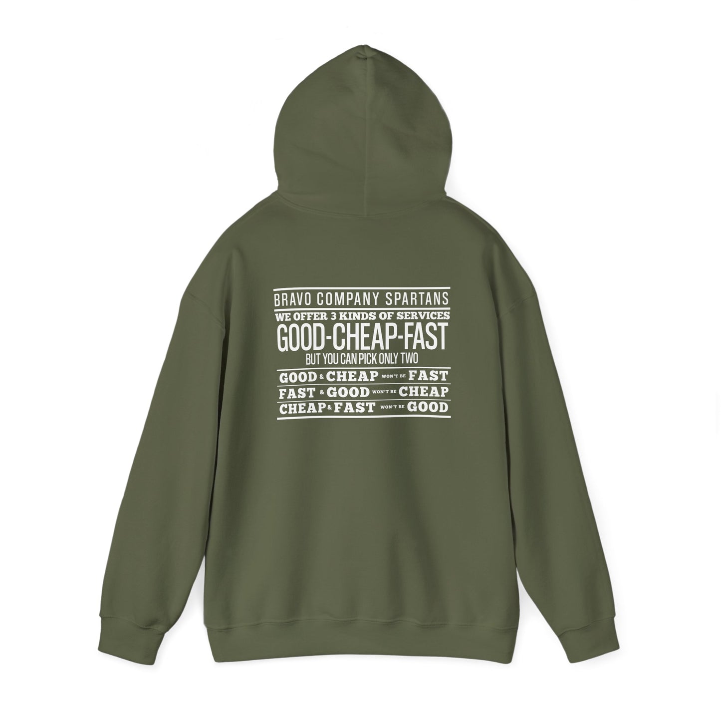 Bravo 7/158th AVN REGT Heavy Blend Hooded Sweatshirt