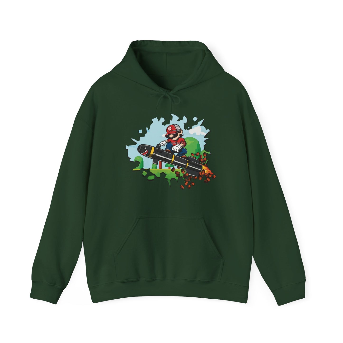 Game On! Apache Hellfire Heavy Blend Hooded Sweatshirt