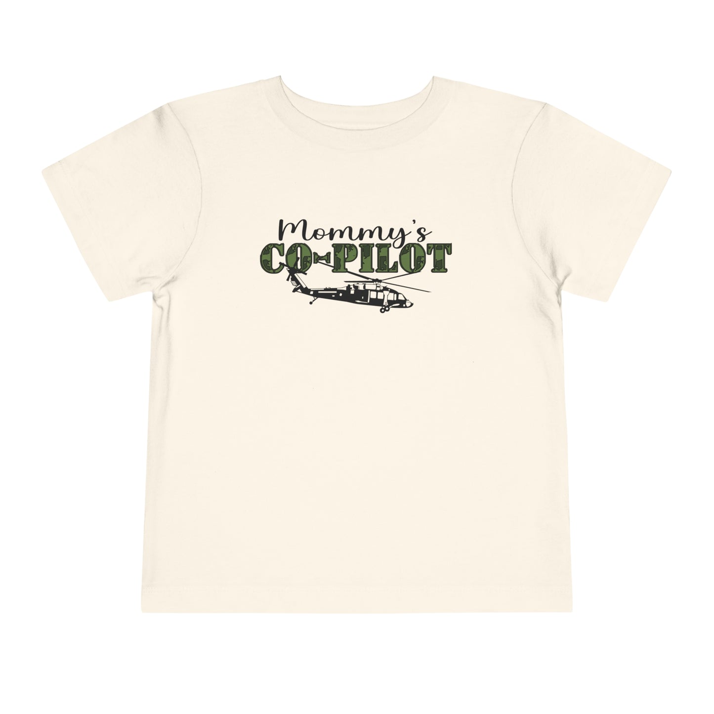 Mommy’s Blackhawk Co-Pilot Toddler Short Sleeve Tee