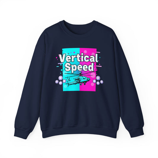 Vertical Speed Sweatshirt | Y2K Retro Tech, pixel aesthetic