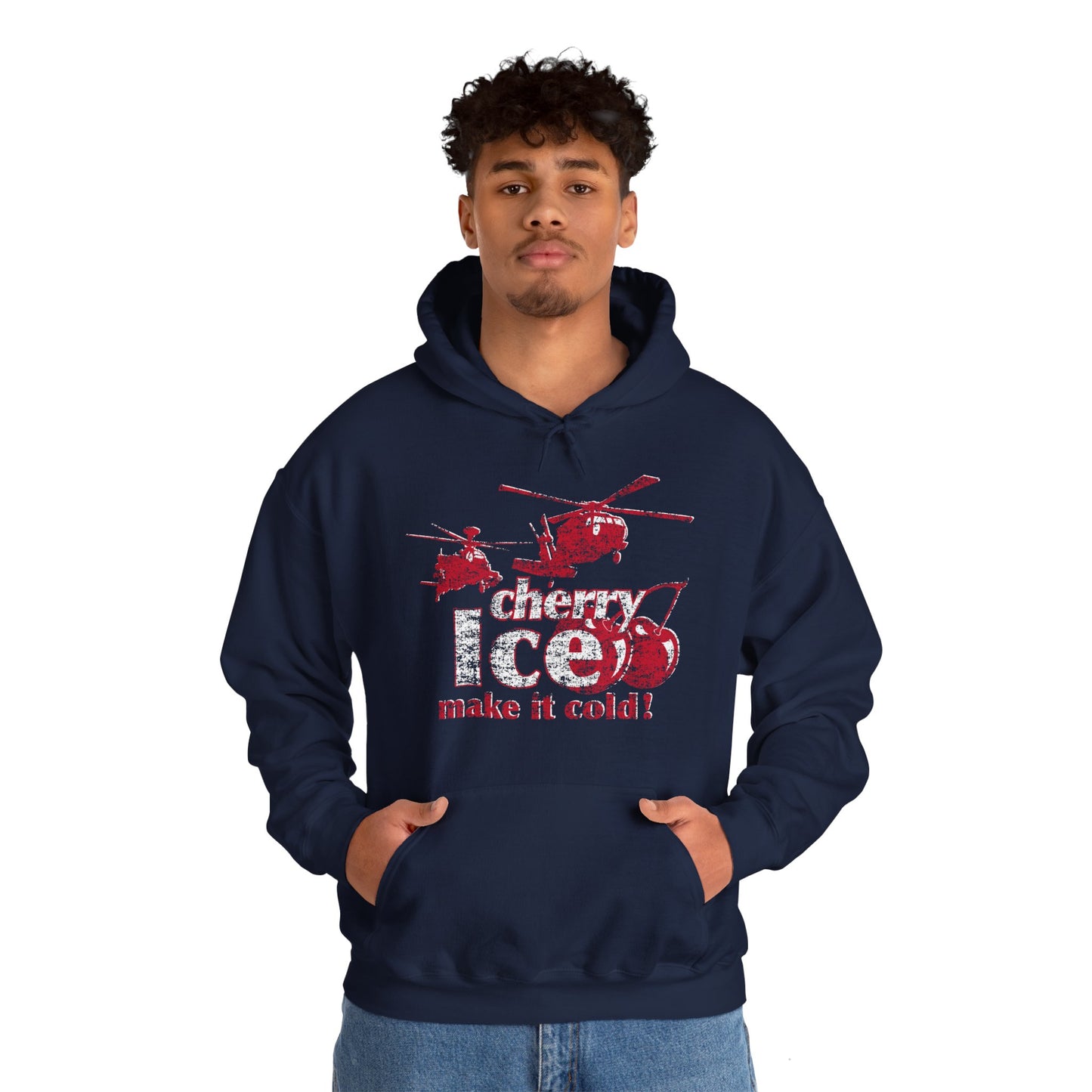 Cherry Ice Blackhawk Unisex Heavy Blend Hoodie - Make It Cold