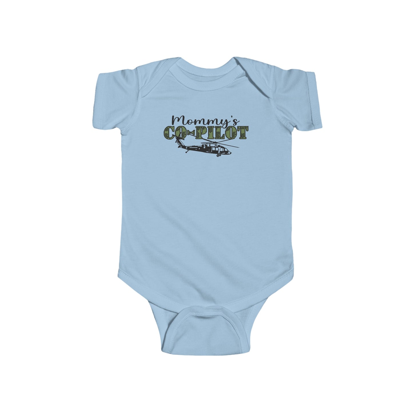 Mommy’s Blackhawk Co-Pilot Infant Fine Jersey Bodysuit