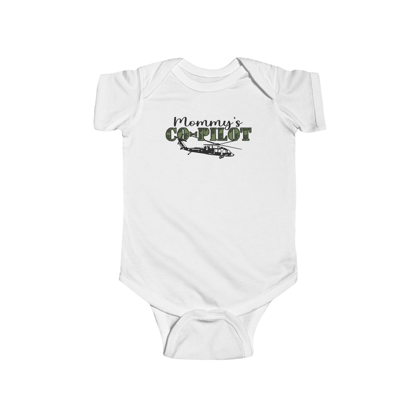 Mommy’s Blackhawk Co-Pilot Infant Fine Jersey Bodysuit