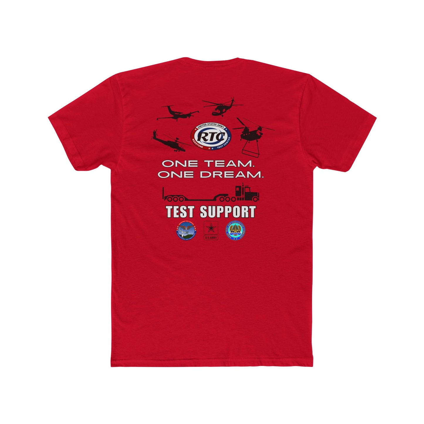 TEST SUPPORT 100% Cotton Tee