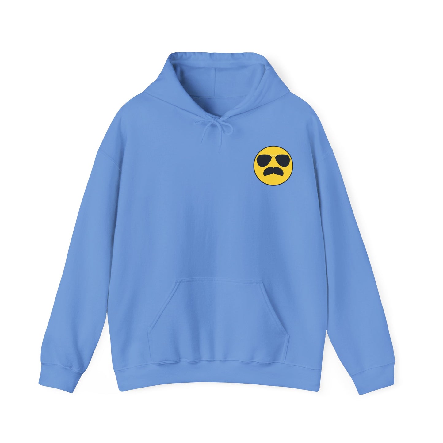 Mustache Aviator Hoodie - Unisex Heavy Blend Sweatshirt