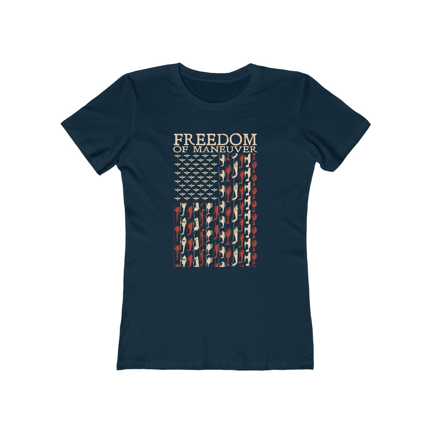 Freedom of Maneuver Women's Boyfriend Tee