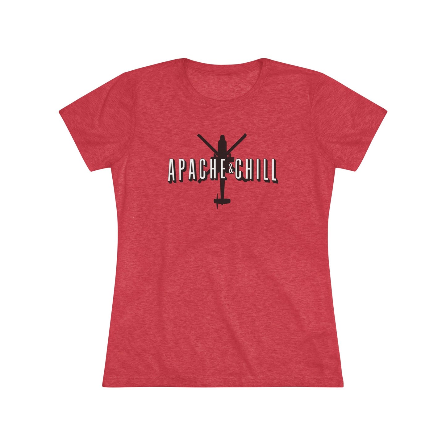 Apache & Chill Women's Triblend Tee