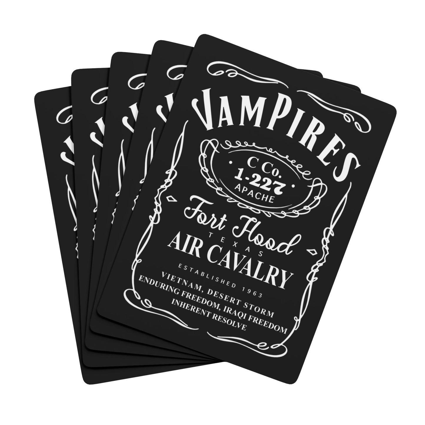 Vampires 1-227 C Co. Poker Playing Cards