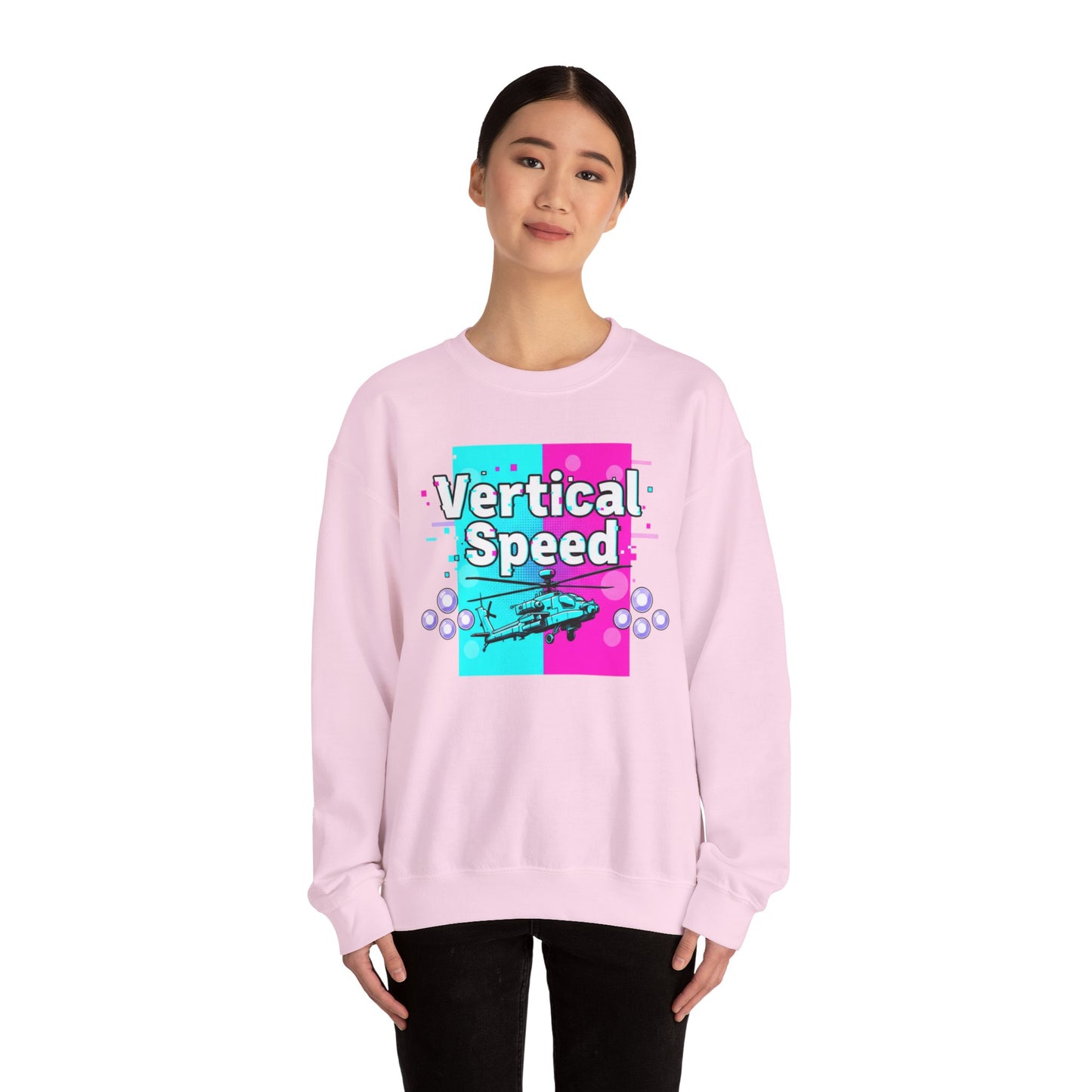 Vertical Speed Sweatshirt | Y2K Retro Tech, pixel aesthetic