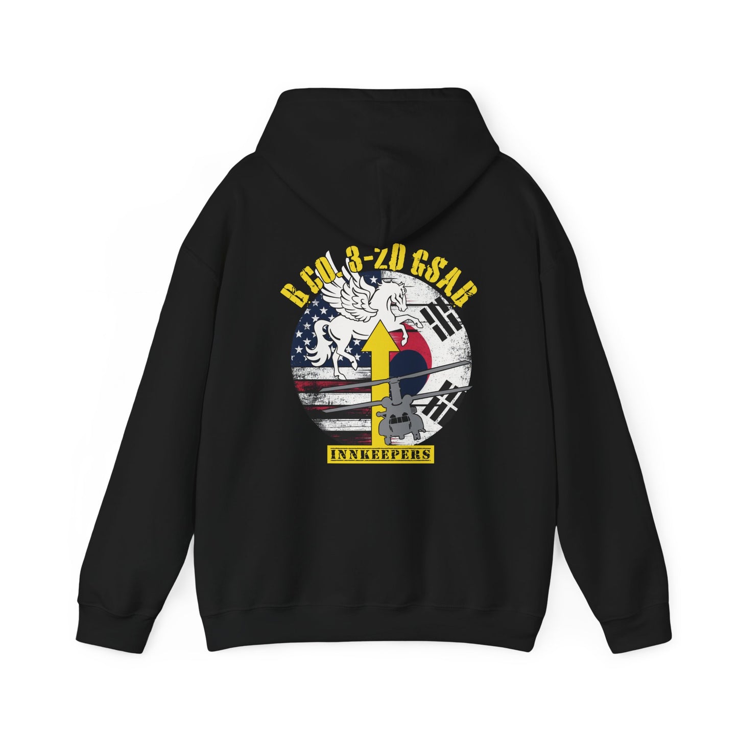 INNKEEPERS 3-2D GSAB Unisex Heavy Blend Hooded Sweatshirt (New Design)