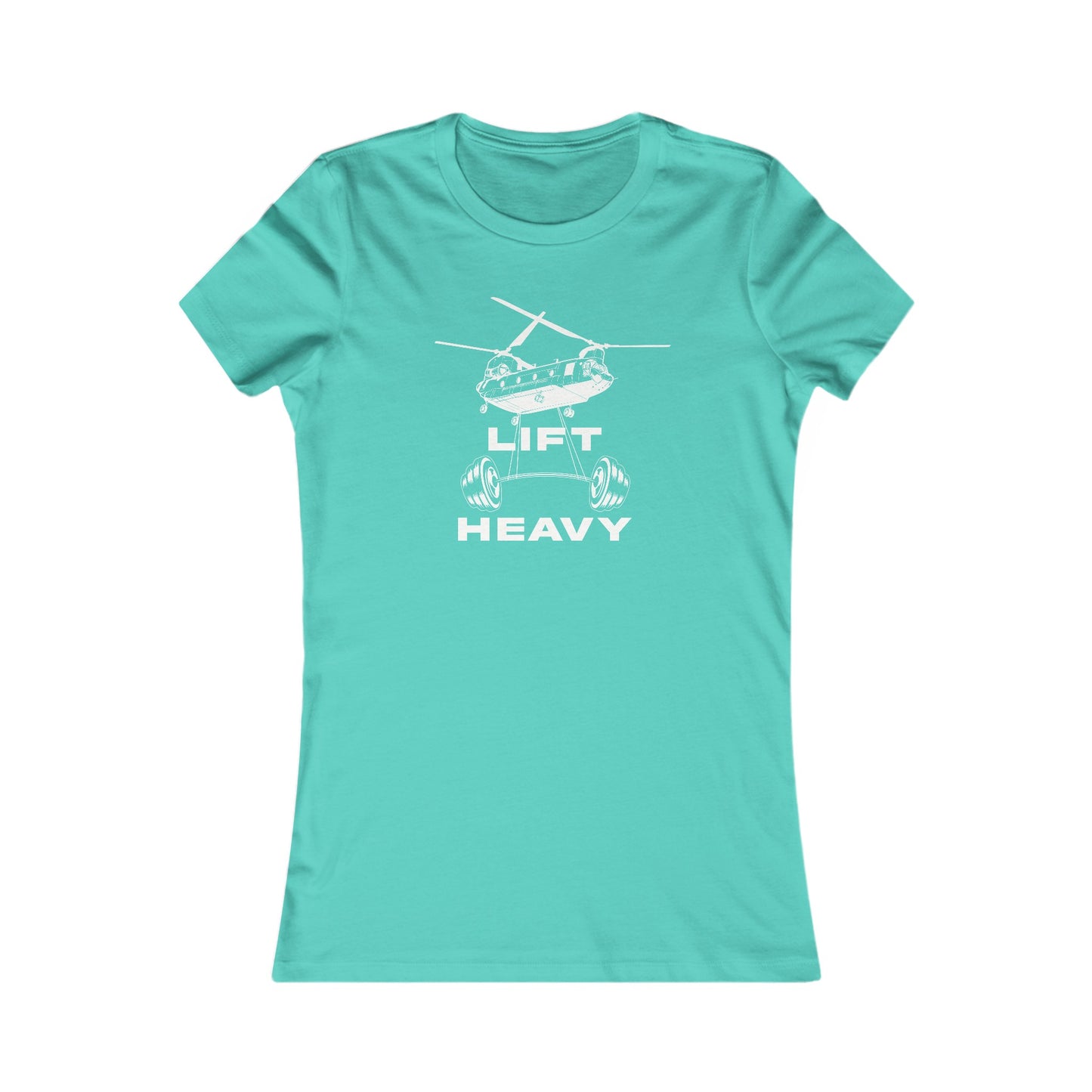 Lift Heavy 100% Cotton Women's Favorite Tee