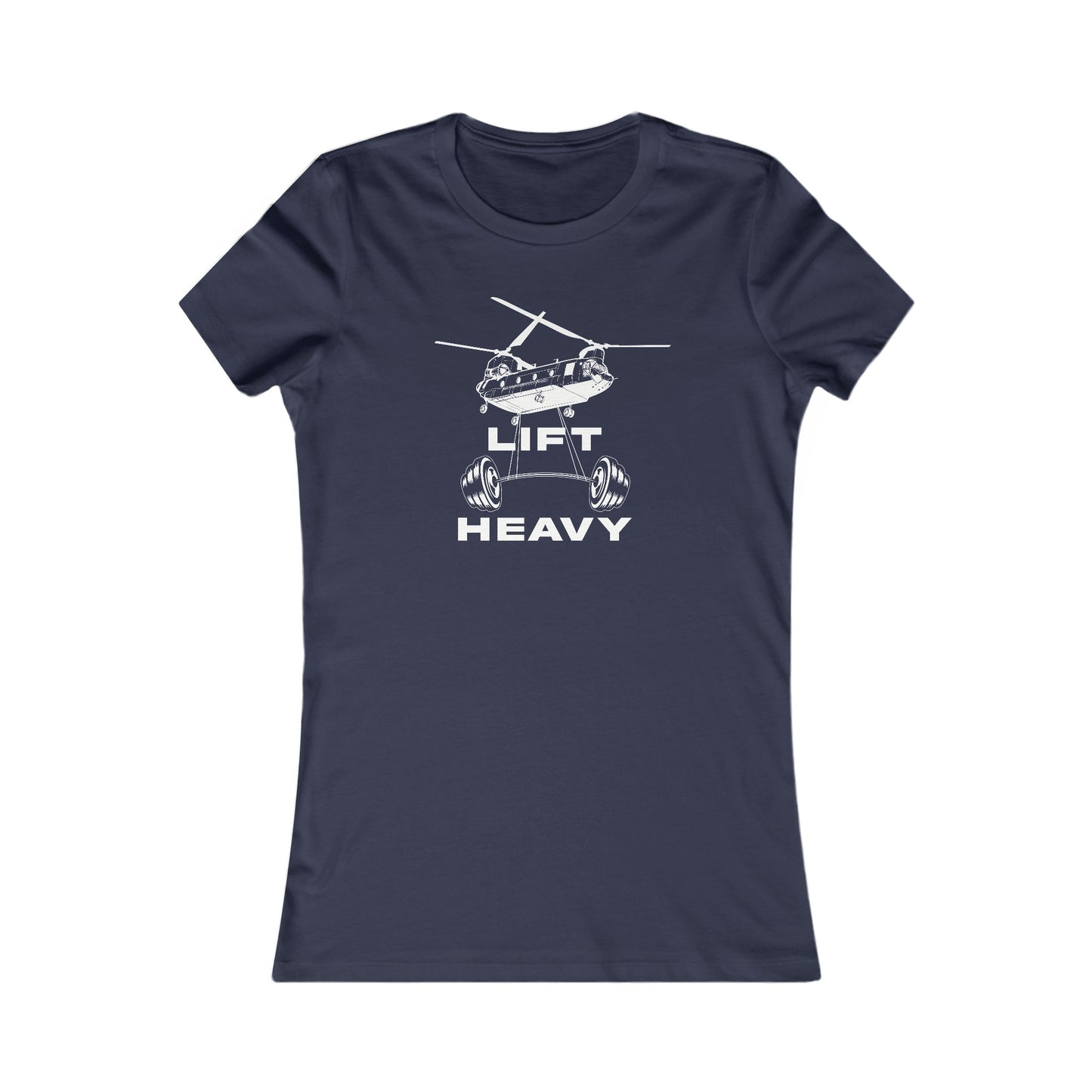 Lift Heavy 100% Cotton Women's Favorite Tee