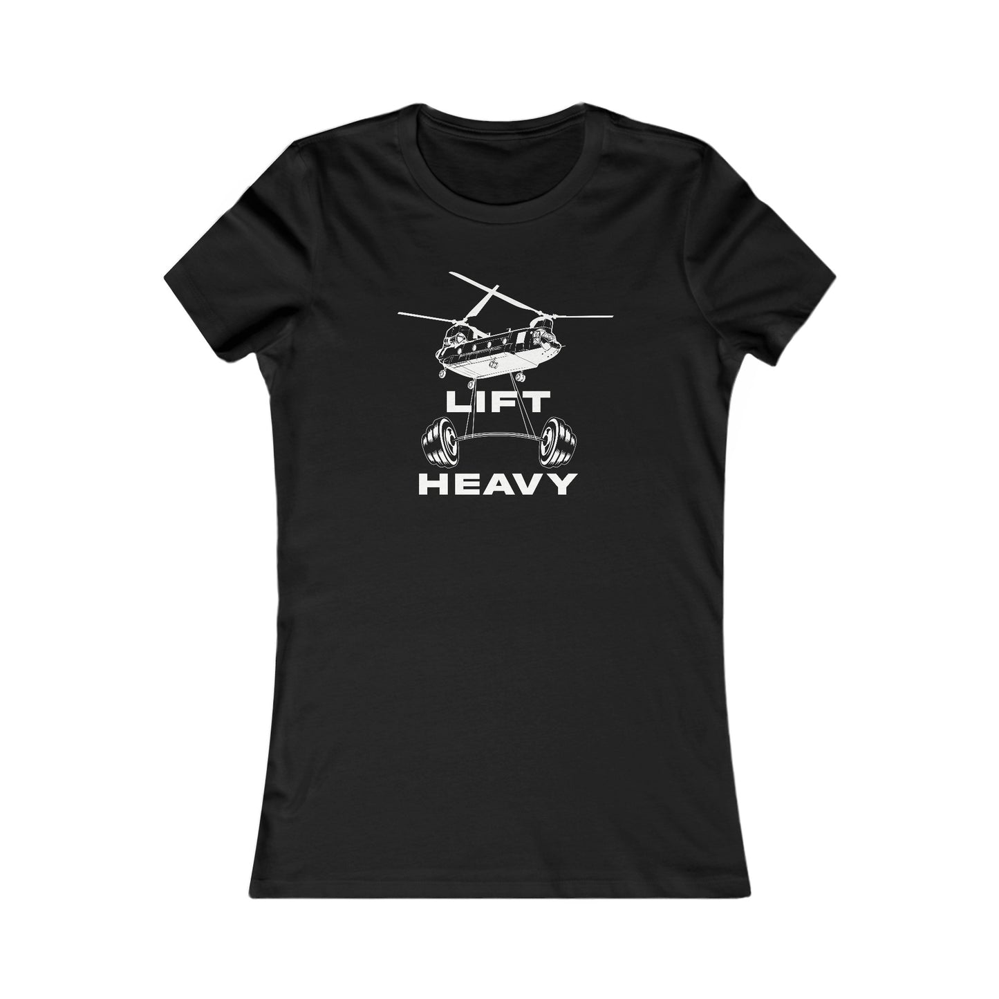 Lift Heavy 100% Cotton Women's Favorite Tee