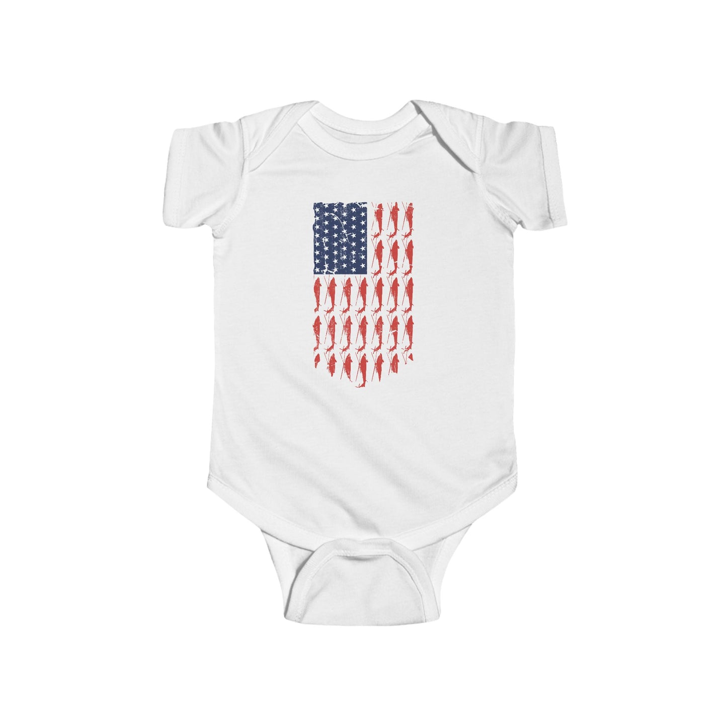 Blackhawk Flag Infant Fine Jersey Bodysuit