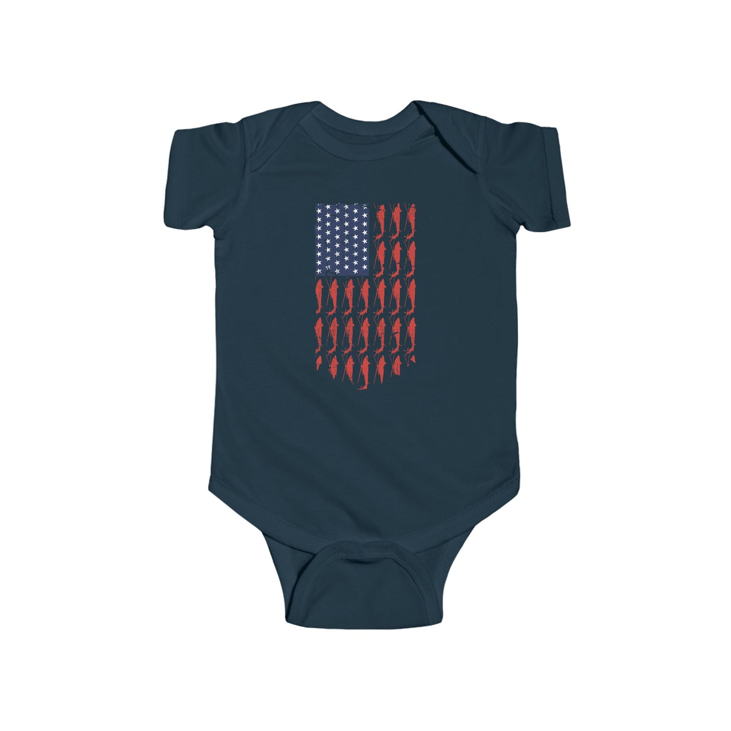 Blackhawk Flag Infant Fine Jersey Bodysuit