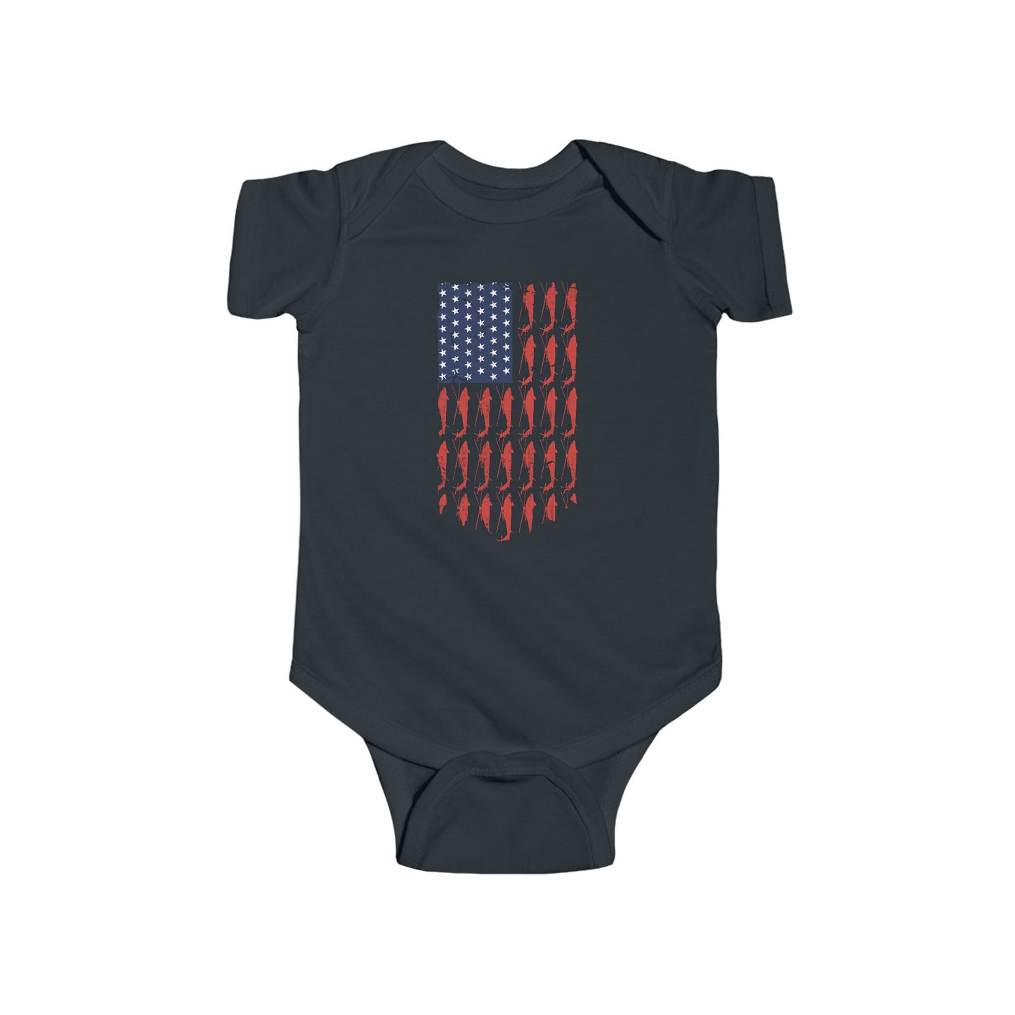 Blackhawk Flag Infant Fine Jersey Bodysuit