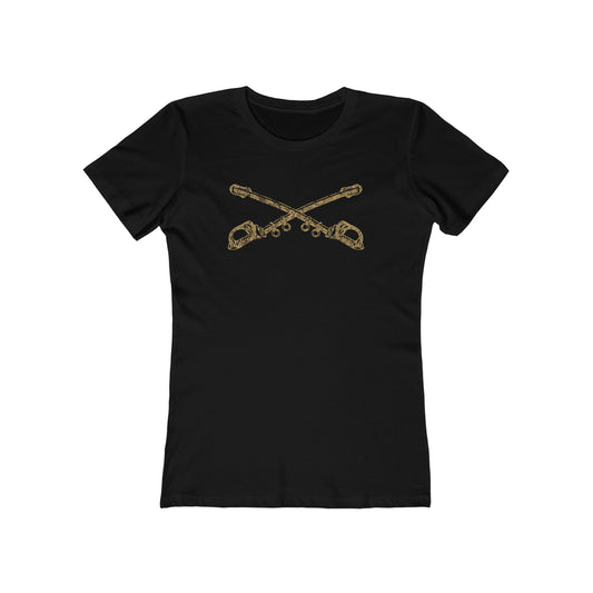 Crossed Sabers Women's Boyfriend Tee