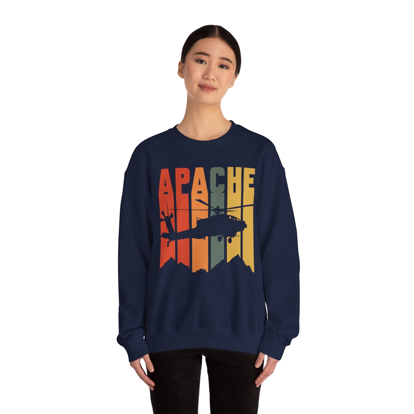 Apache Mountain Unisex Heavy Blend Crewneck Sweatshirt