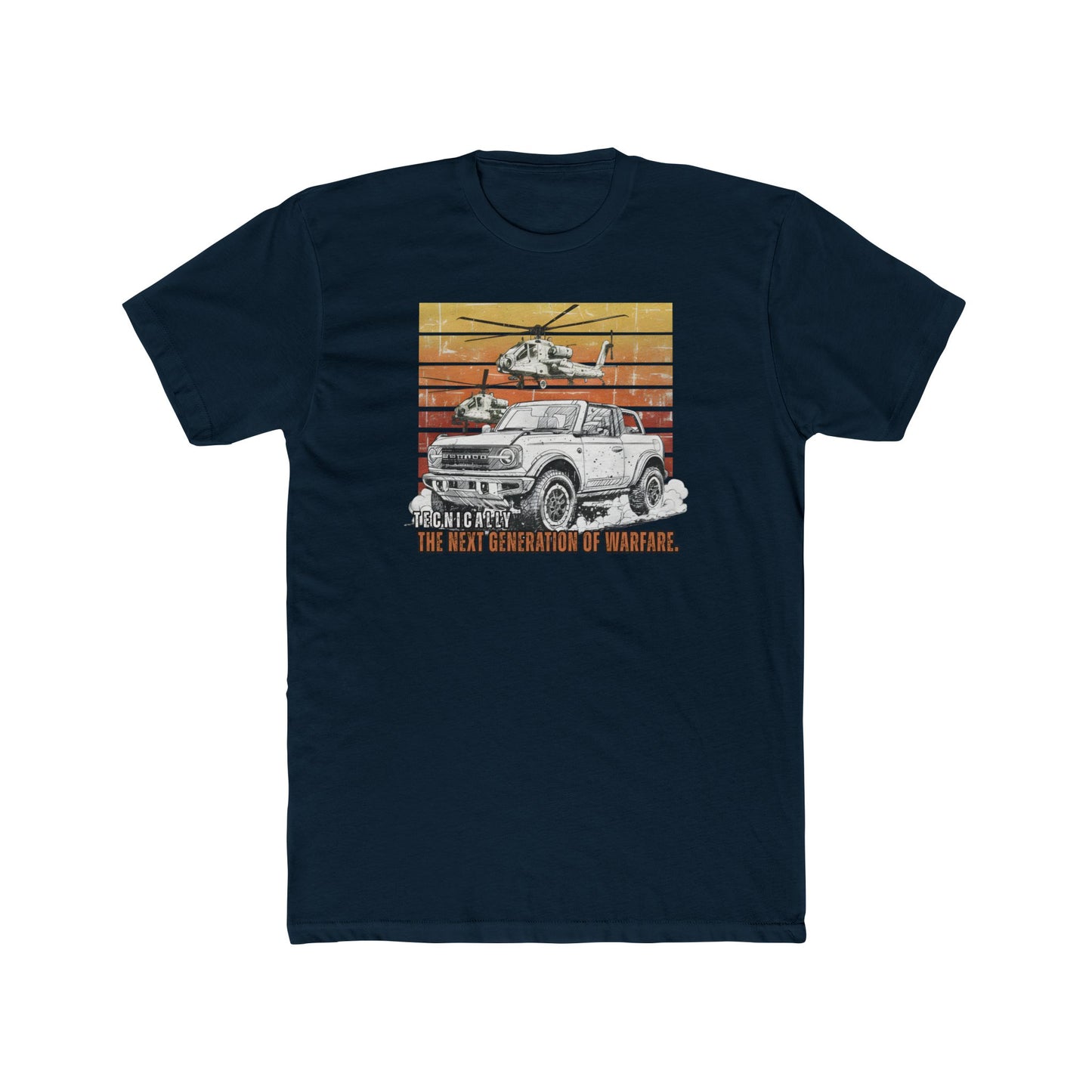 Technically The Next Generation of Warfare Vintage Sunset T-Shirt