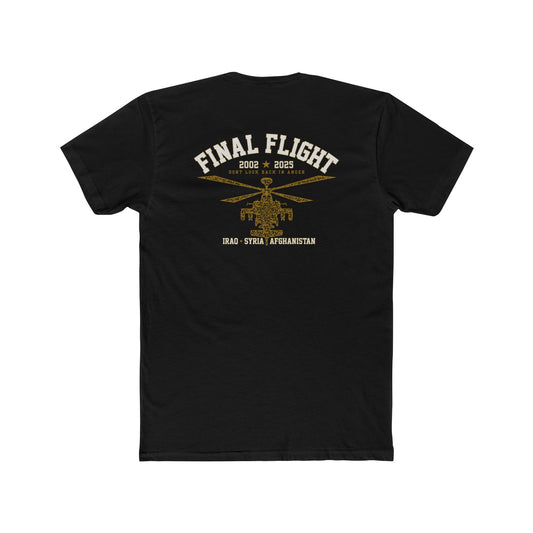 Apache Brad’s Final Flight 100% Cotton Crew Tee