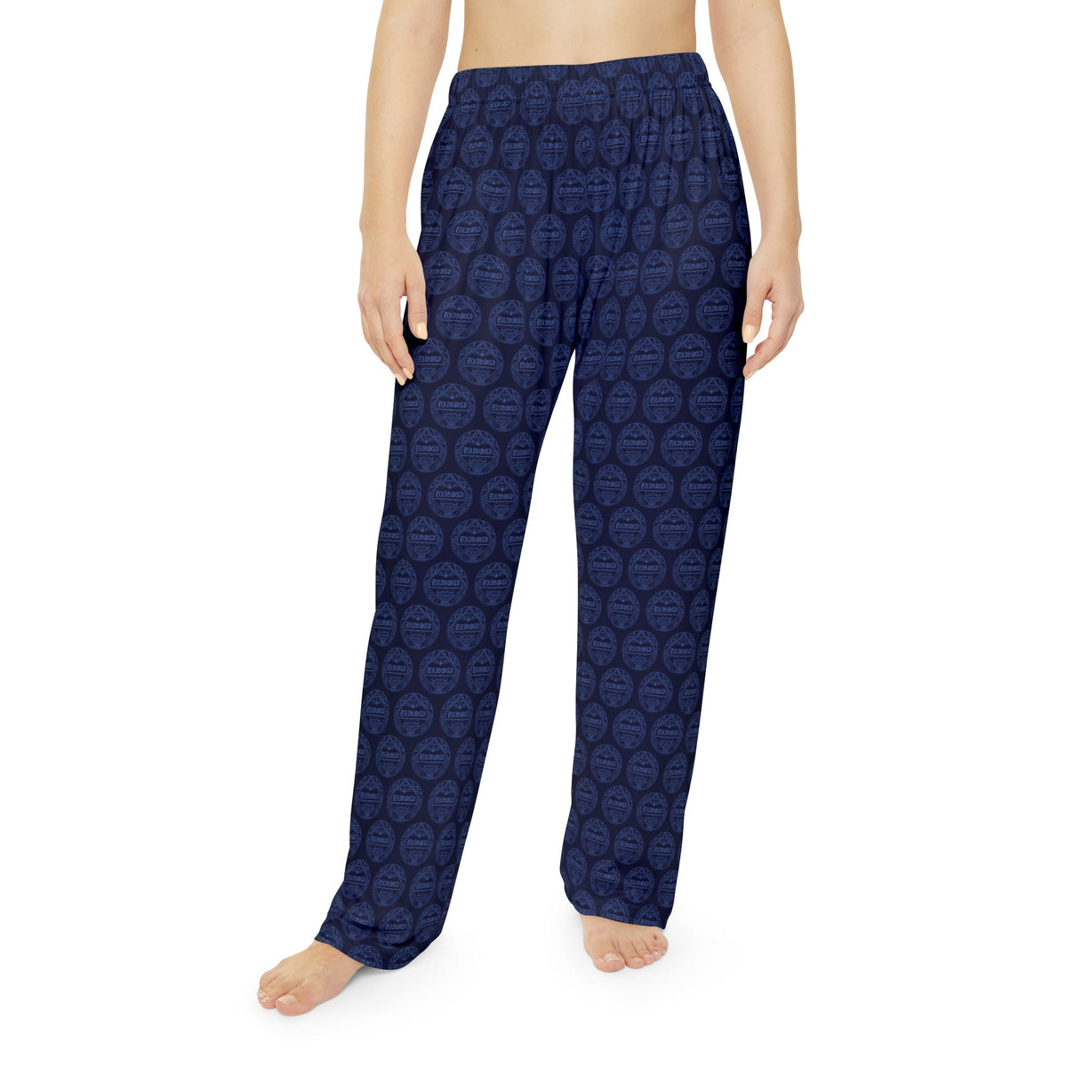 Women's ZOLDBURGER Navy Blue Patterned Pajama Pants