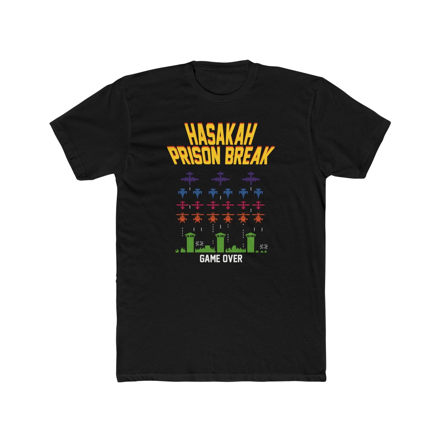 Hasakah Prison Break Men's 100% Cotton Crew Tee