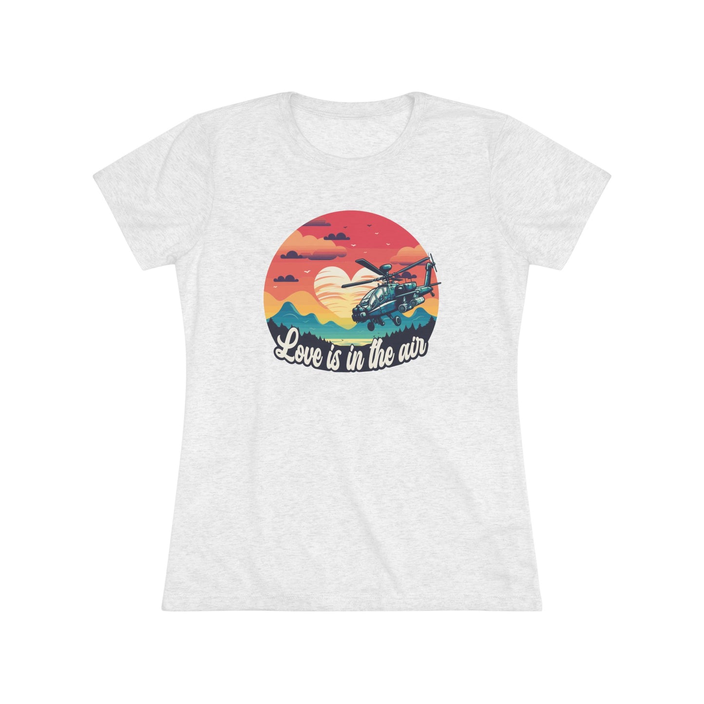 Love is in the Air Apache Women's Triblend Tee