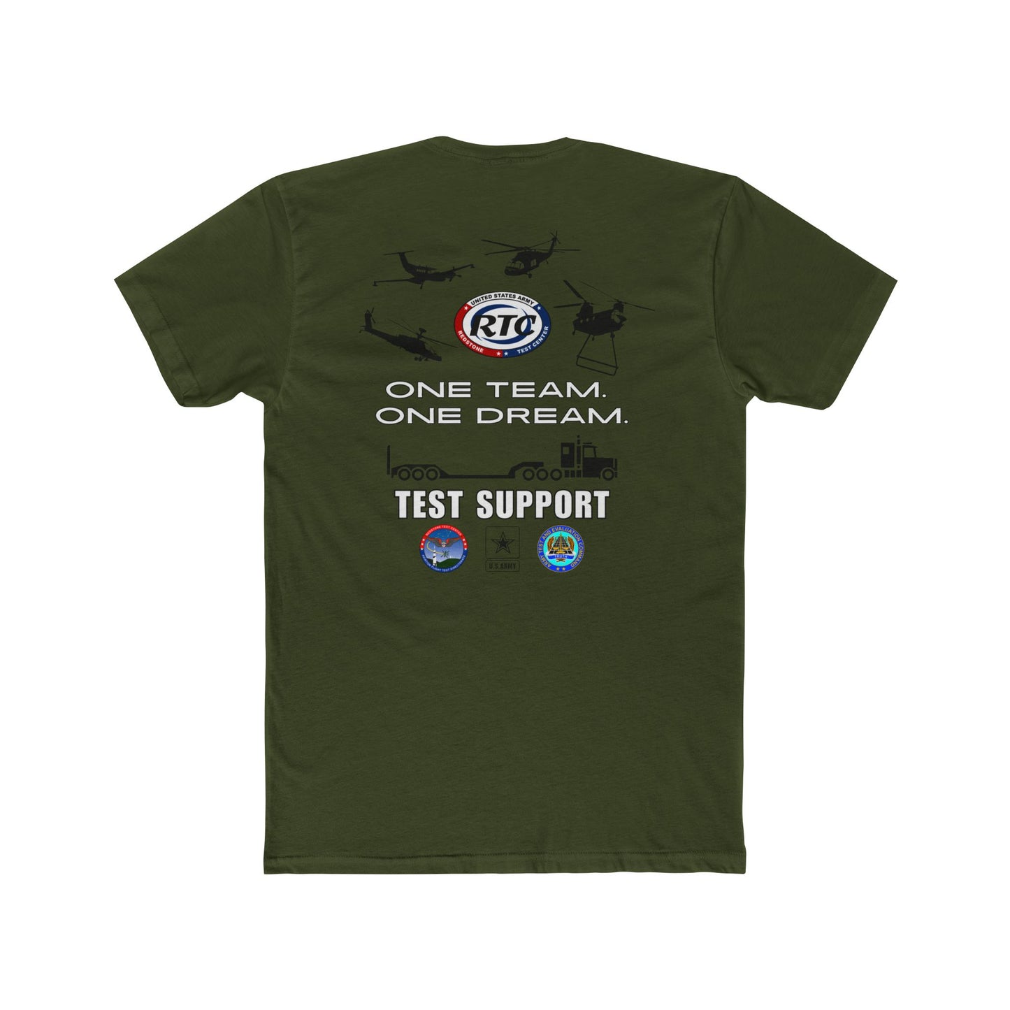 TEST SUPPORT 100% Cotton Tee
