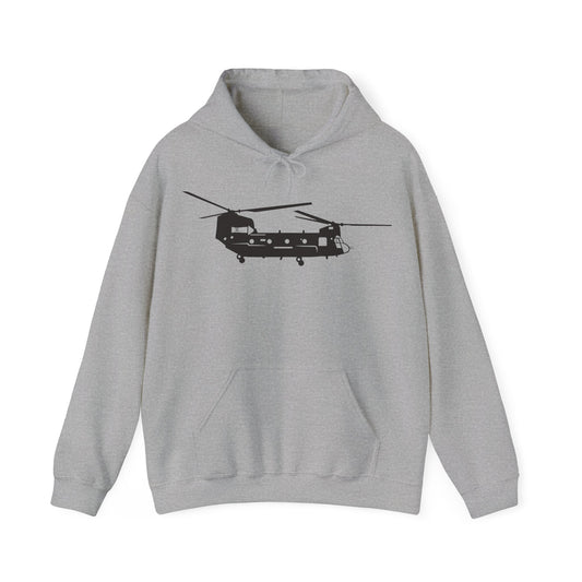 Chinook Helicopter Pride Heavy Blend Hooded Sweatshirt