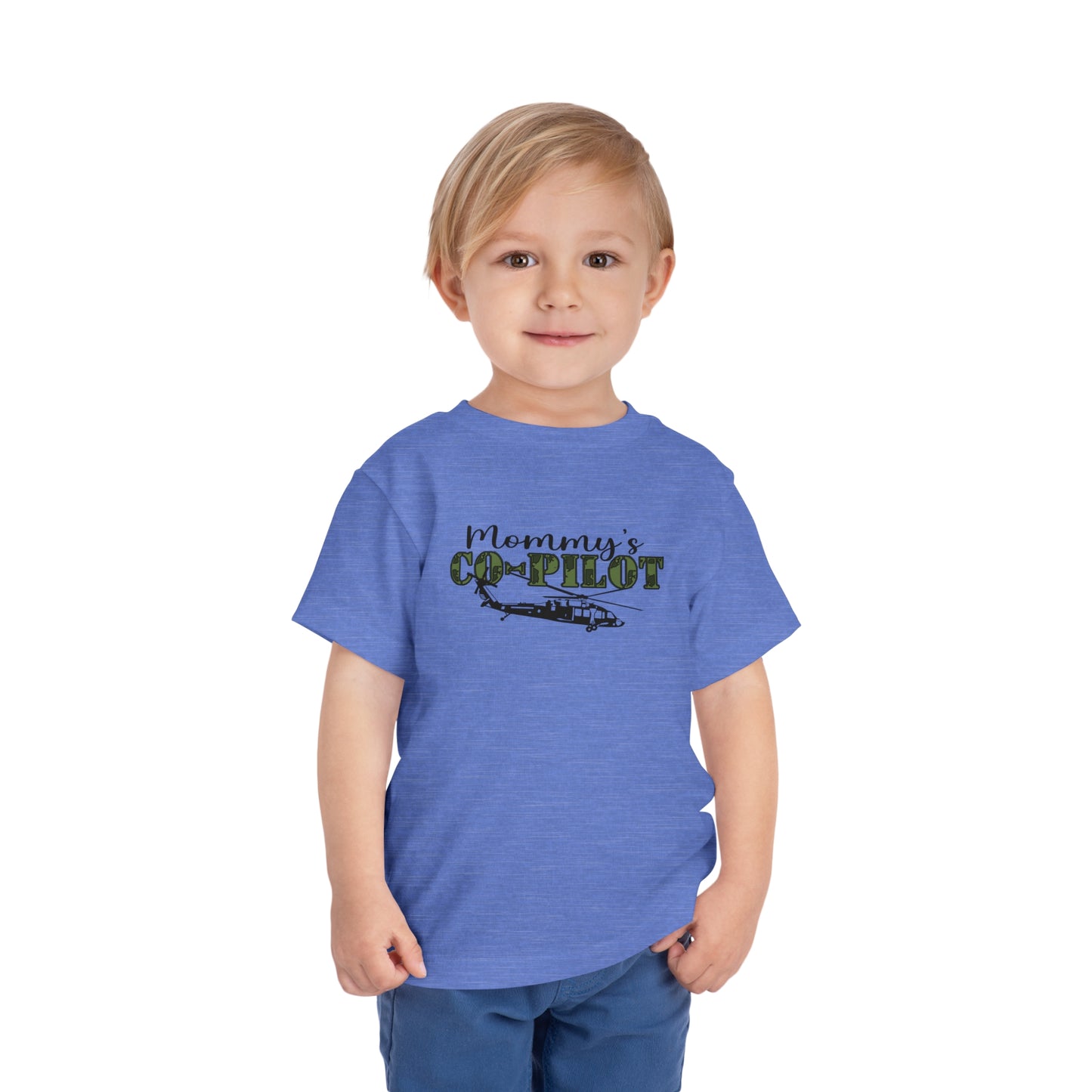 Mommy’s Blackhawk Co-Pilot Toddler Short Sleeve Tee