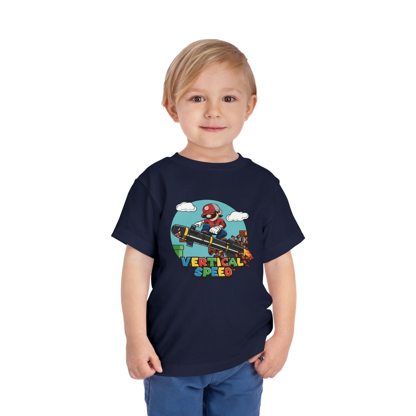 Level Up Vertical Speed Toddler Short Sleeve Tee