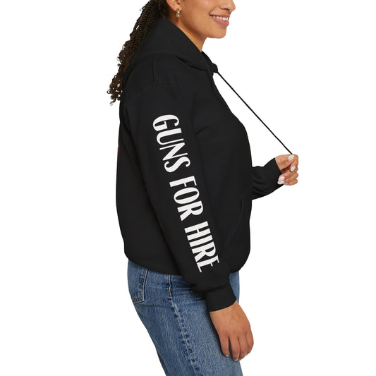 1-10 AB Charlie Company Sleeve Text Unisex Heavy Blend™ Hooded Sweatshirt