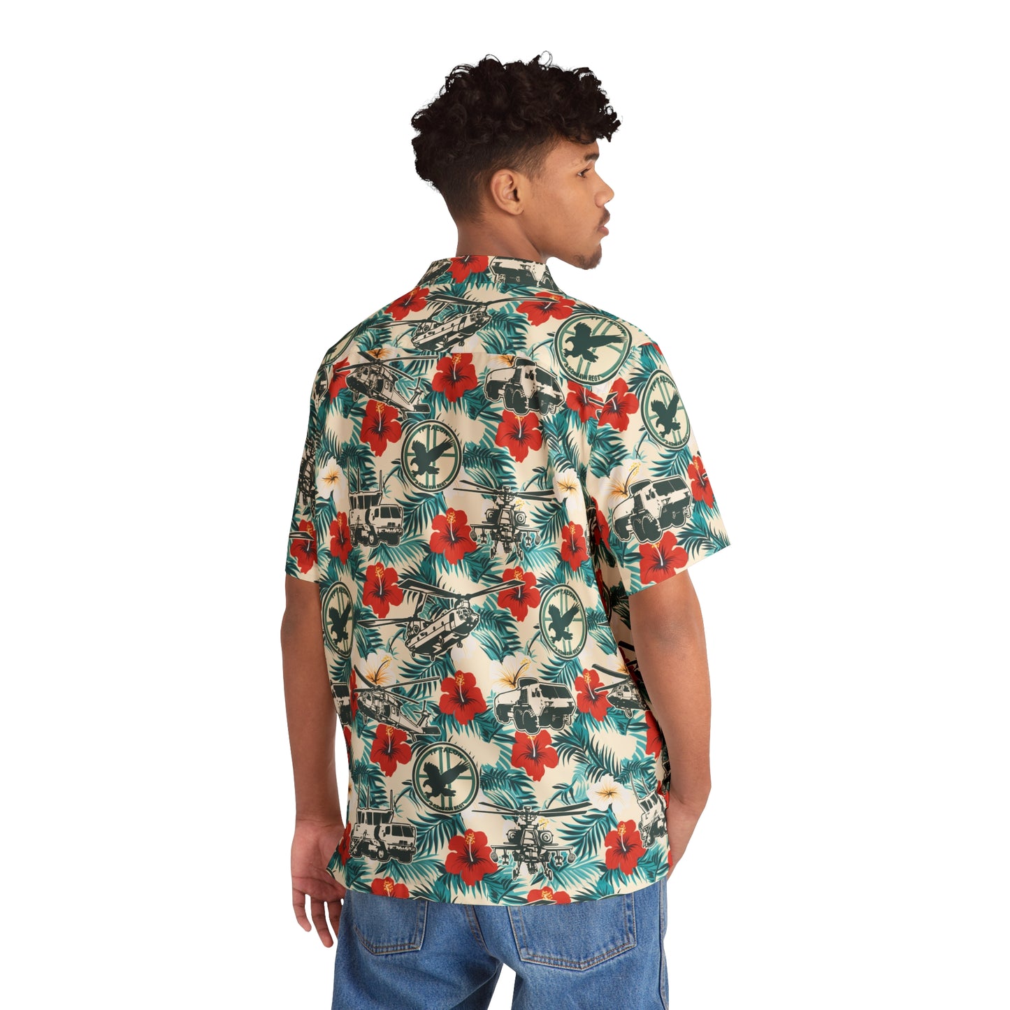 TASKFORCE TALON Aloha Armor Hawaiian Shirt 3-82 AVN REGT