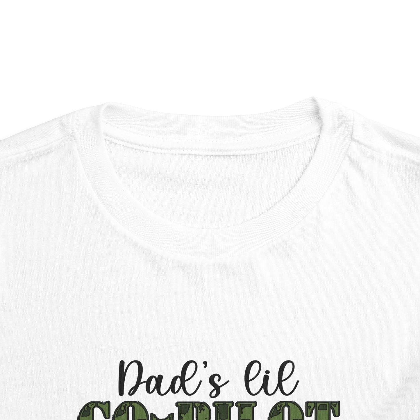 Dad’s Blackhawk Co-PilotToddler Short Sleeve Tee