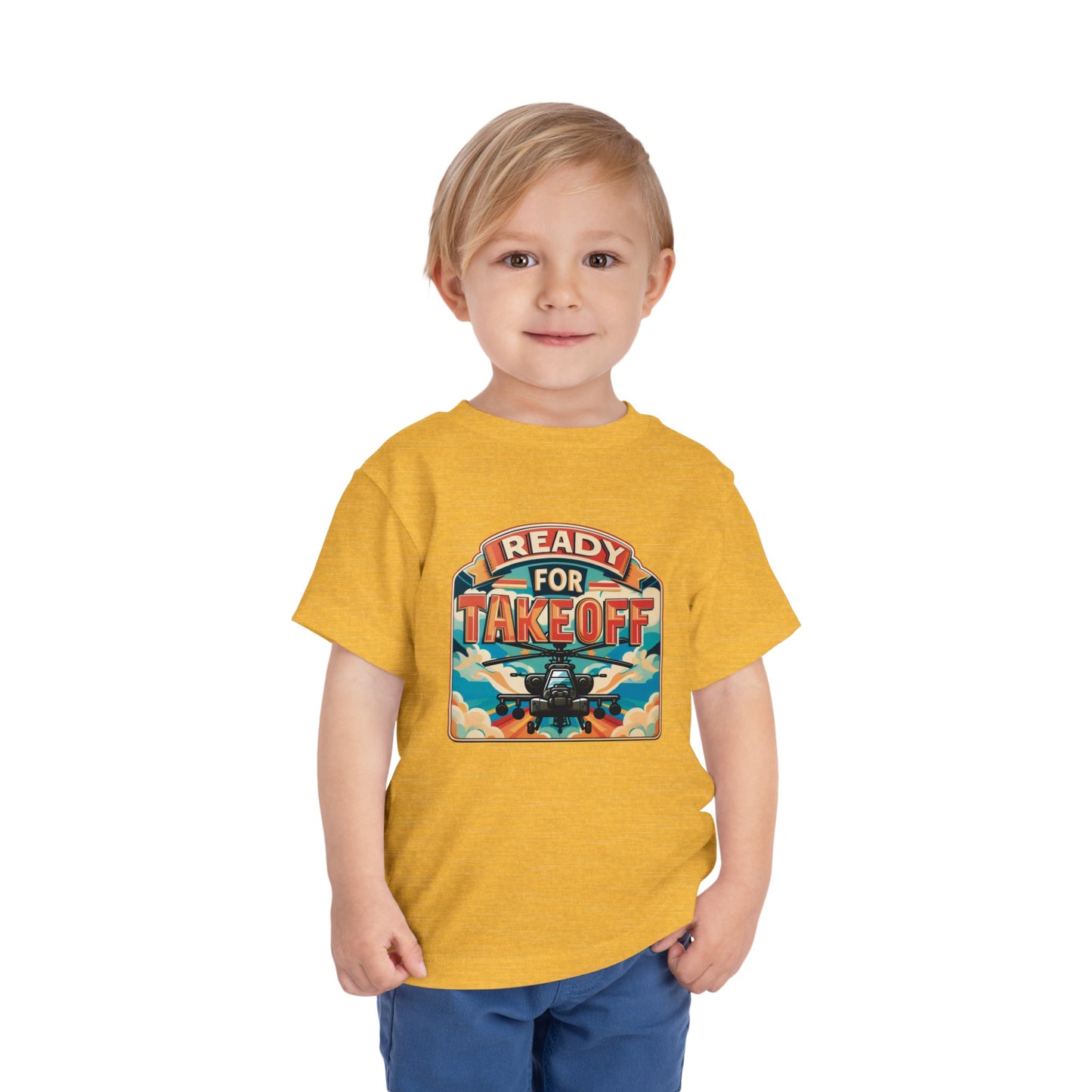 Ready for Takeoff Toddler Short Sleeve Tee