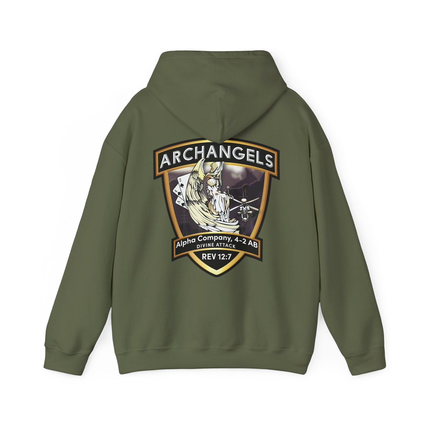 4-2 Archangels Heavy Blend Hooded Sweatshirt