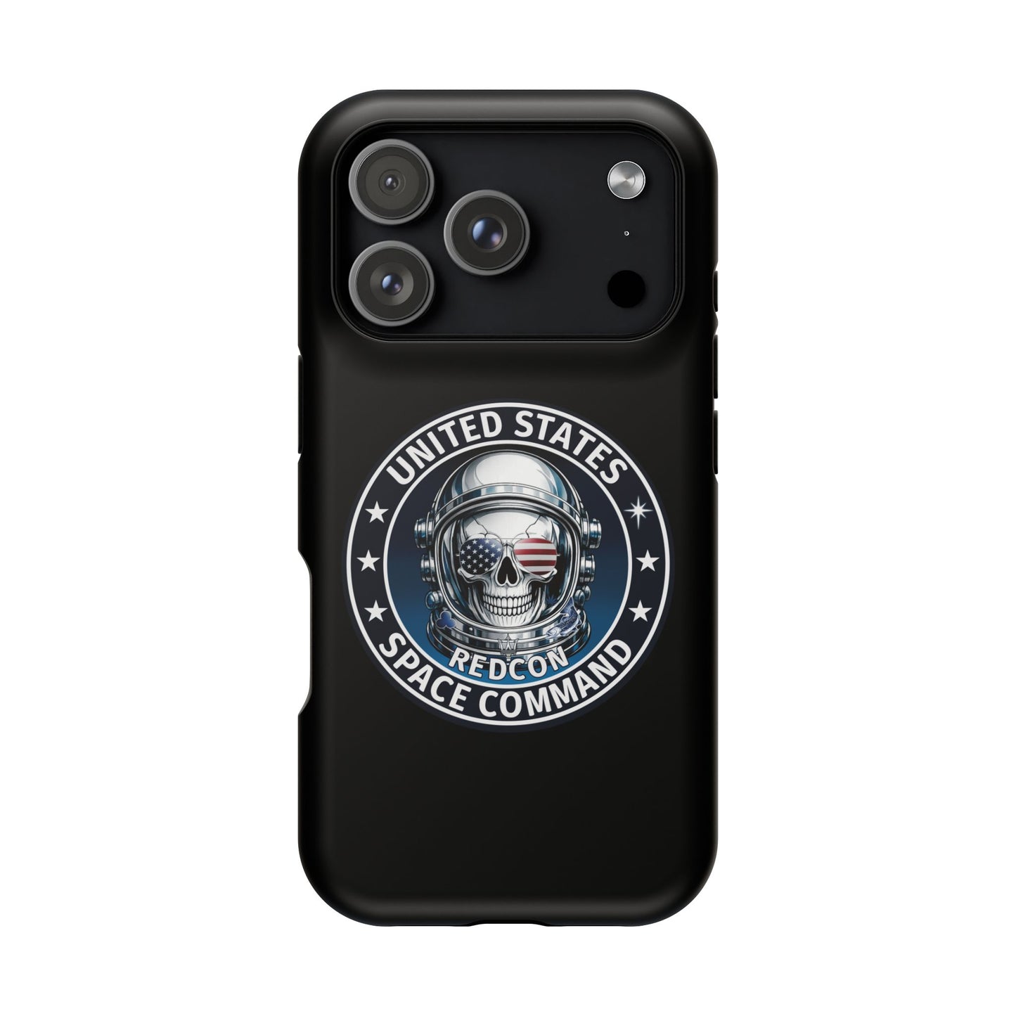 U.S. Space Command Skull Astronaut REDCON Phone Case — Magnetic Impact-Resistant