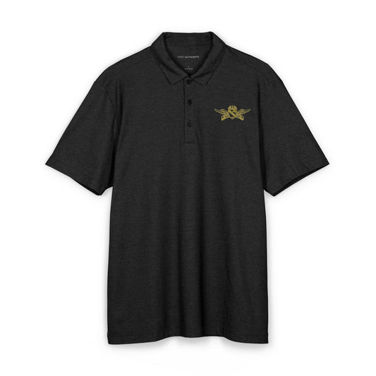 Men’s Black Fine Pique Shirt