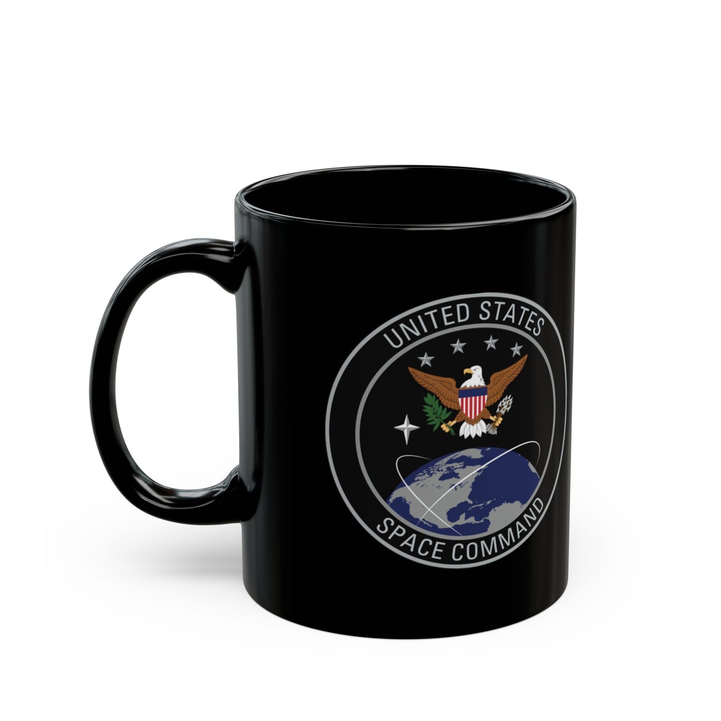 U.S. Space Command Black Mug – 11oz/15oz