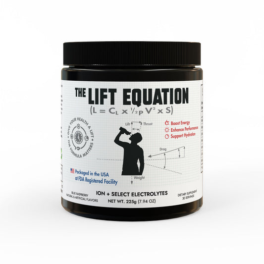 The Lift Equation ION + Select Electrolyte Supplement (225g, 7.9oz)